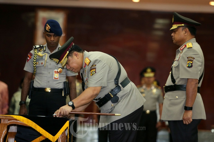 Sertijab Kapolda Bali Oleh Kapolri