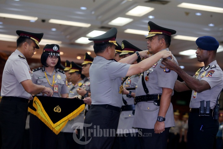 Sertijab Kapolda Kalteng Oleh Kapolri