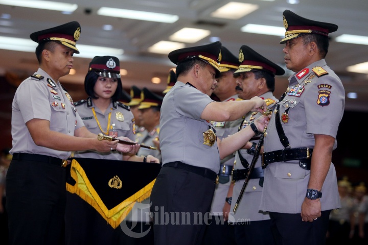 Sertijab Kapolda Kalteng Oleh Kapolri