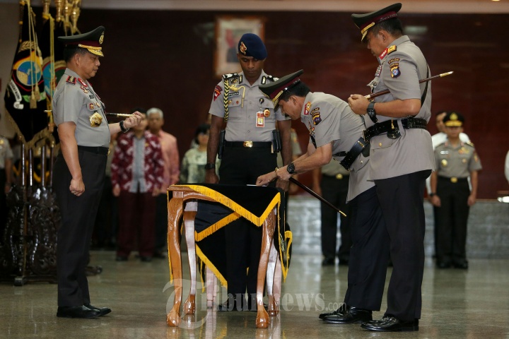 Sertijab Kapolda Kalteng Oleh Kapolri