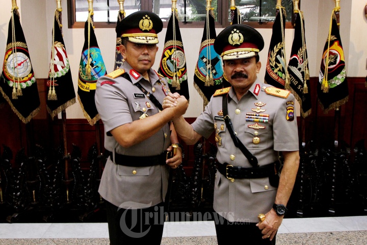 Sertijab Kapolda Kalteng Oleh Kapolri