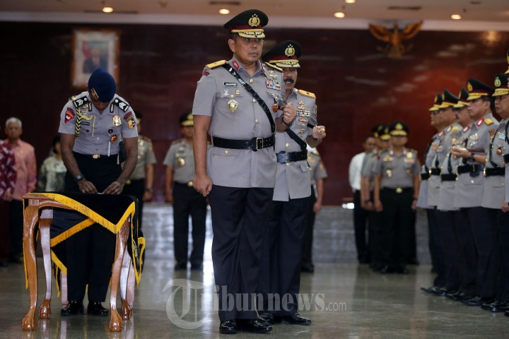 Sertijab Kapolda Kalteng Oleh Kapolri