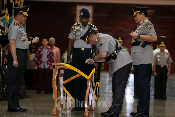 Sertijab Kapolda Sultra Oleh Kapolri