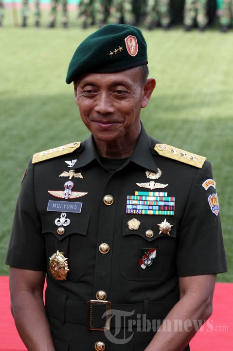 Sertijab KSAD Letjend TNI Mulyono