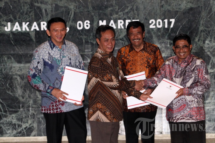 Sertijab Plt Gubernur DKI Jakarta