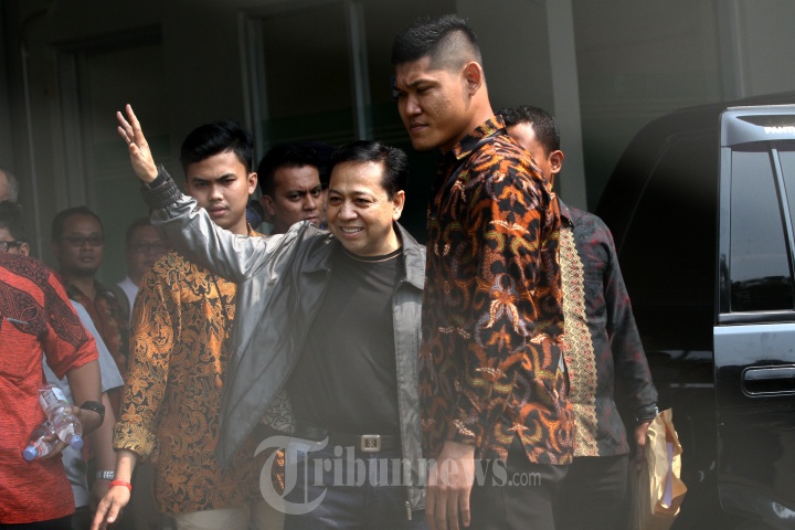 Setya Novanto Dieksekusi Ke Lapas Sukamiskin