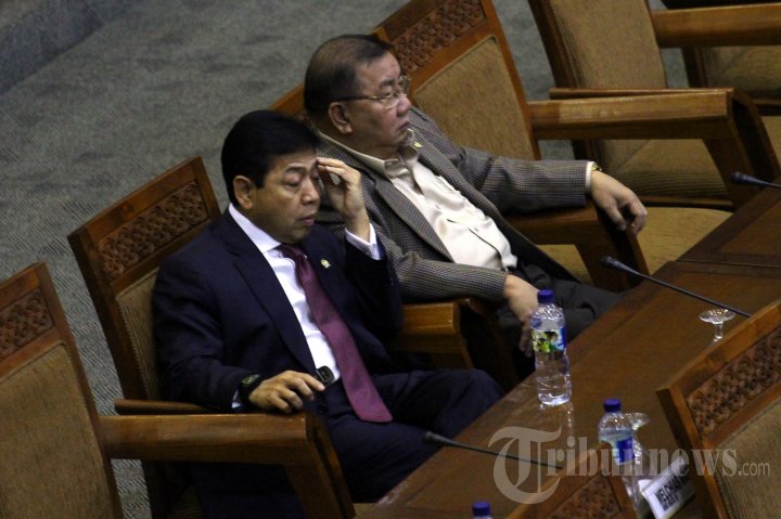 Setya Novanto Kini Duduk di Kursi Anggota Biasa