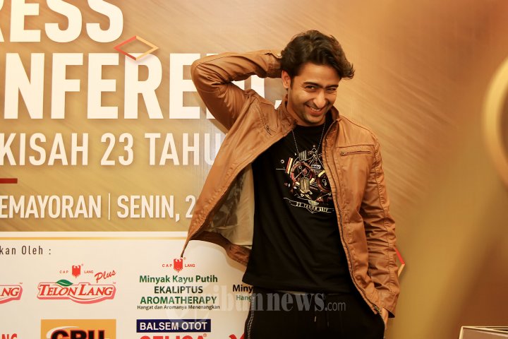 Shaheer Sheikh Hadiri Konpers Perayaan HUT ANTV Ke-23
