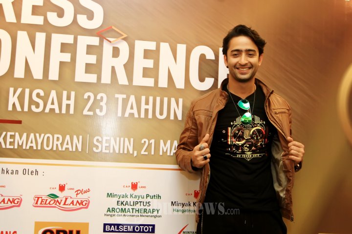 Shaheer Sheikh Hadiri Konpers Perayaan HUT ANTV Ke-23