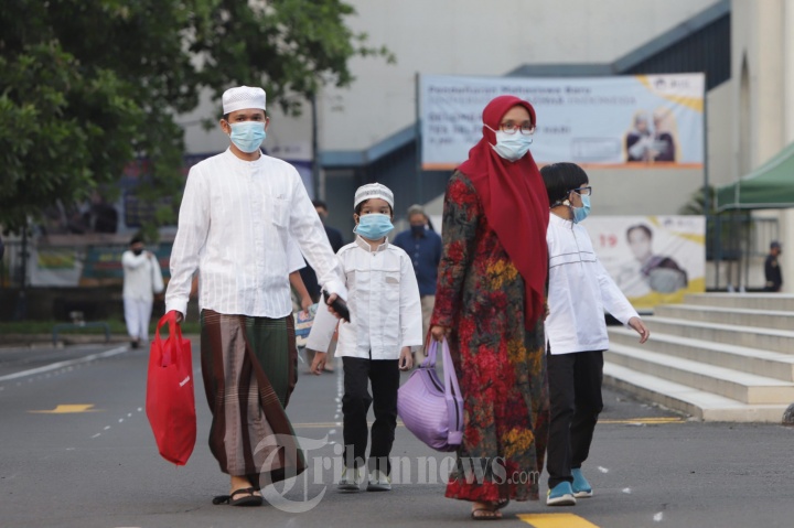Shalat Idul Adha Di Masjid Al Azhar