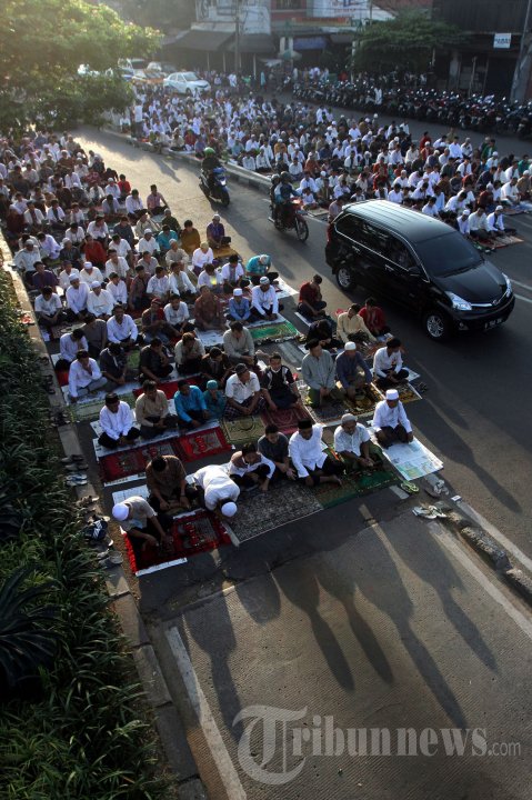 Shalat Iedul Fitri di Jakarta