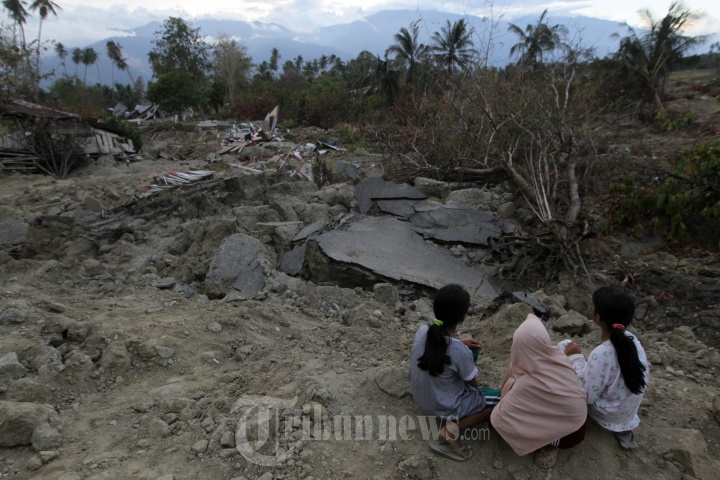 Sibalaya Luluh Lantak Diterjang Gempa