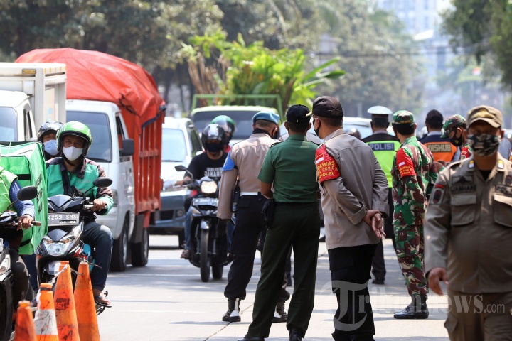 Sidang di Tempat bagi Pelanggar Operasi Yustisi Protokol Covid-19