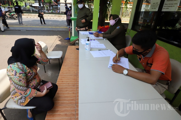 Sidang di Tempat bagi Pelanggar Operasi Yustisi Protokol Covid-19