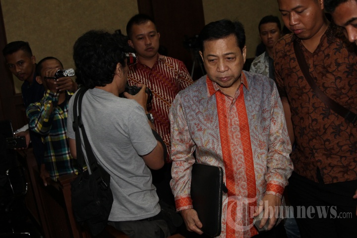 Sidang Lanjutan Setya Novanto