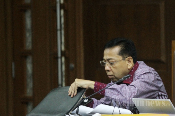 Sidang Lanjutan Setya Novanto