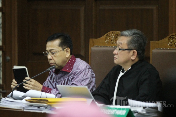 Sidang Lanjutan Setya Novanto