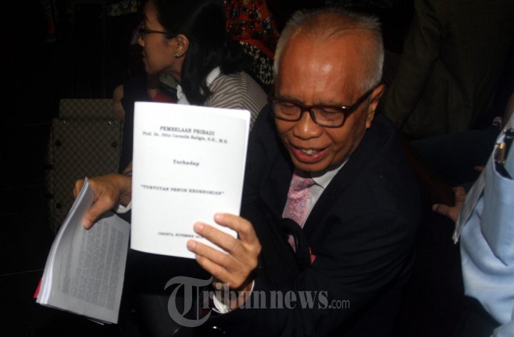 Sidang Pledoi Tersangka OC Kaligis di P Tipikor