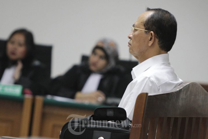 Sidang Putusan Sela Suryadharma Ali di Pengadilan Tipikor