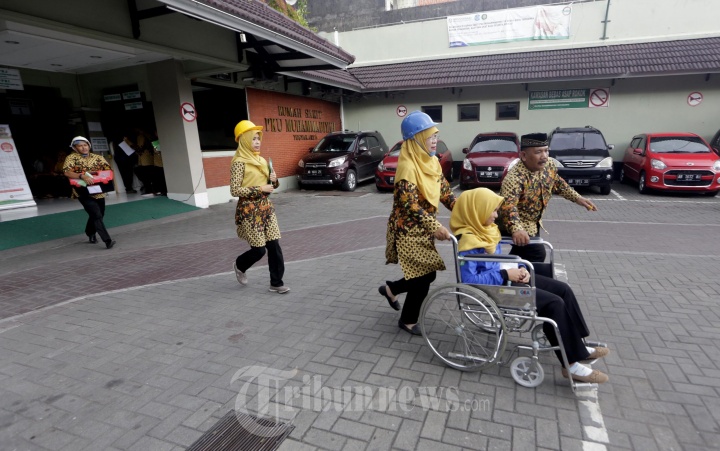 Simulasi Gempa di Rumah Sakit PKU Muhammadiyah