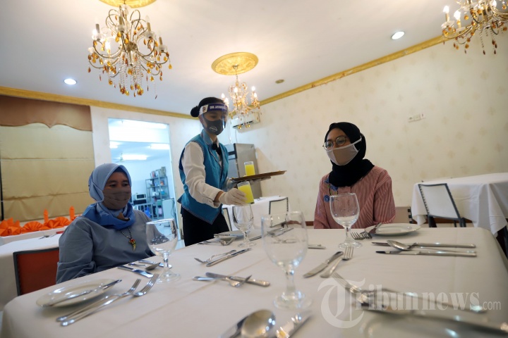 Simulasi Pembelajaran Sekolah di Zona Hijau Saat New Normal