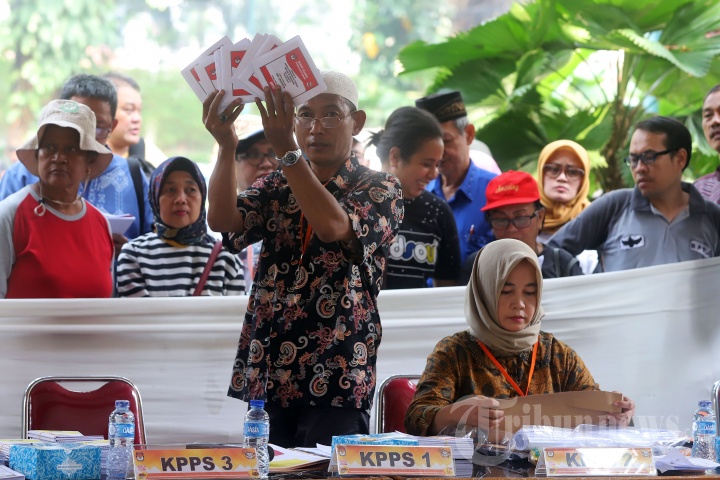 Simulasi Pemungutan Suara Pemilu Serentak