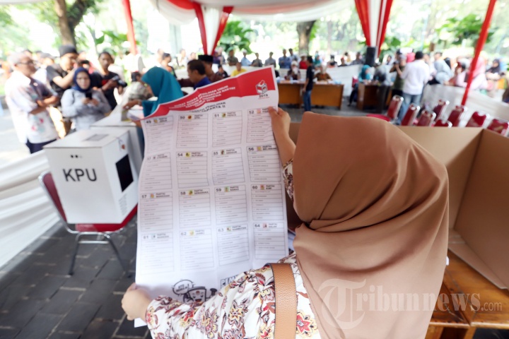 Simulasi Pemungutan Suara Pemilu Serentak