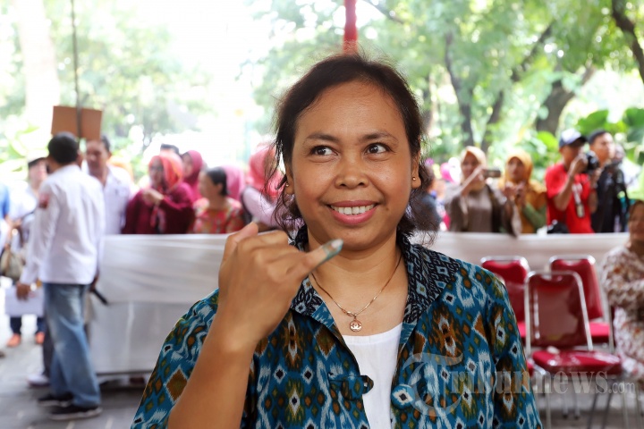 Simulasi Pemungutan Suara Pemilu Serentak