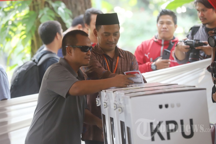 Simulasi Pemungutan Suara Pemilu Serentak