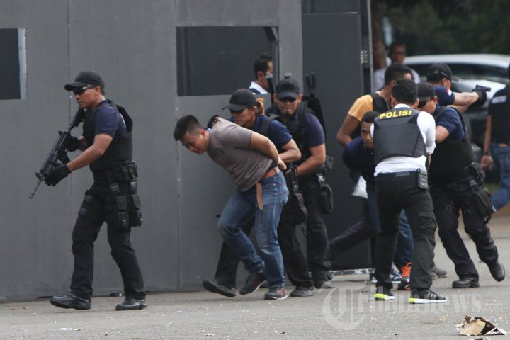 Simulasi Penanganan Terorisme