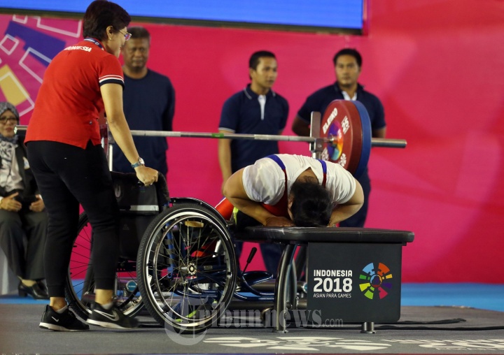 Siti Mahmudah Raih Perak Angkat Berat APG2018
