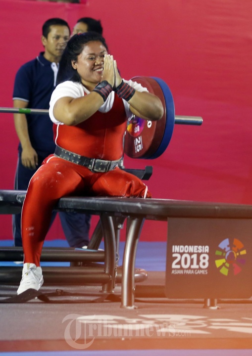 Siti Mahmudah Raih Perak Angkat Berat APG2018