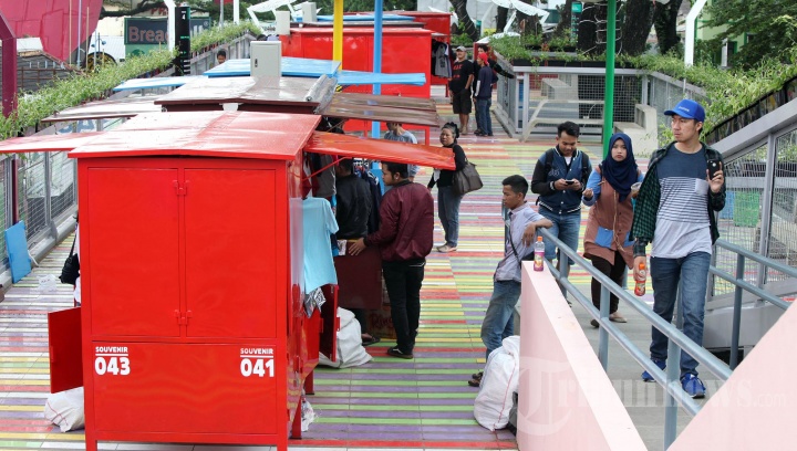 Skywalk Cihampelas Mulai Bergeliat