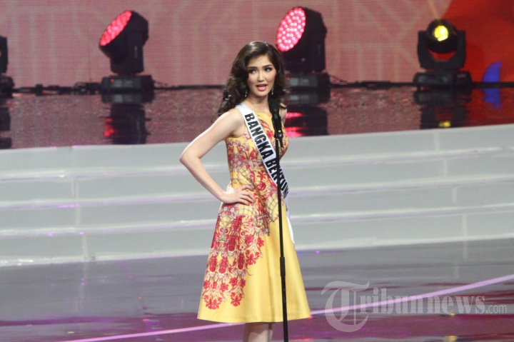 Sonia Fergina Citra Finalis Puteri Indonesia 2018 asal Babel