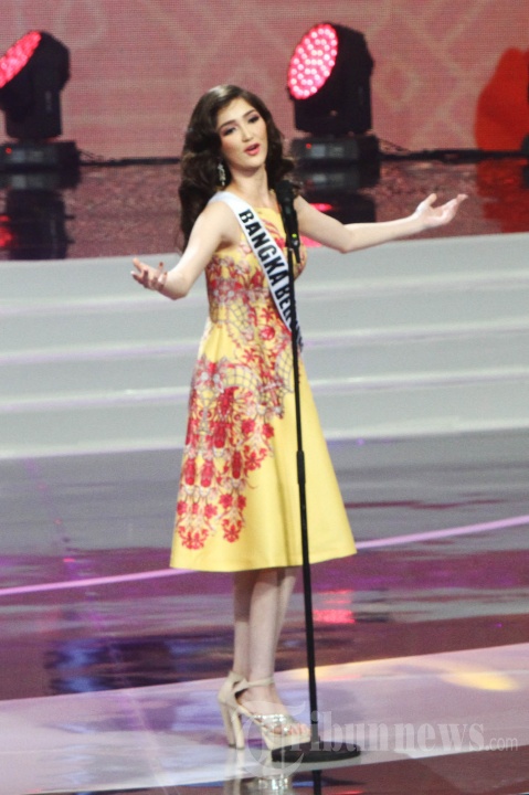Sonia Fergina Citra Finalis Puteri Indonesia 2018 asal Babel