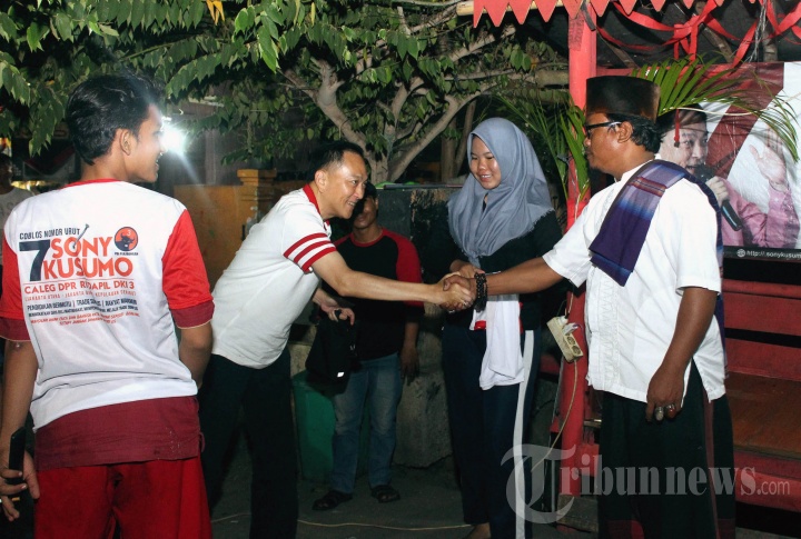 Sony Kusumo Resmikan Posko Dilingkungan Padepokan Silat Siliwa