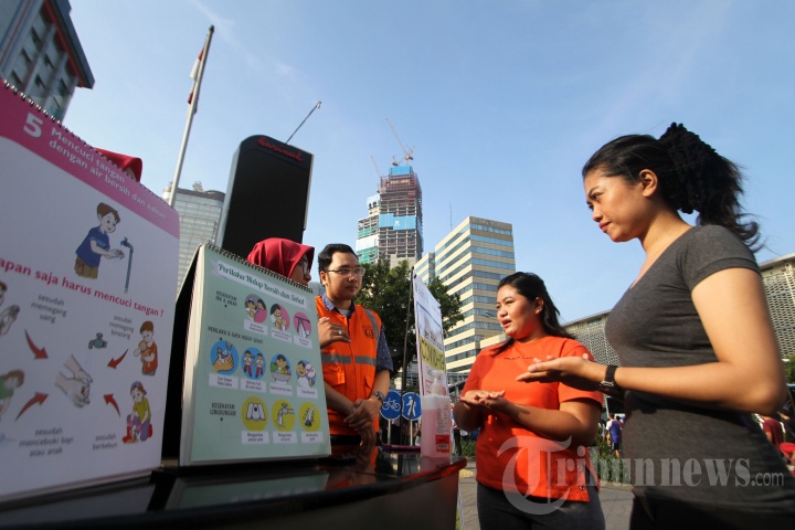 Sosialisasi Pencegahan Corona di CFD