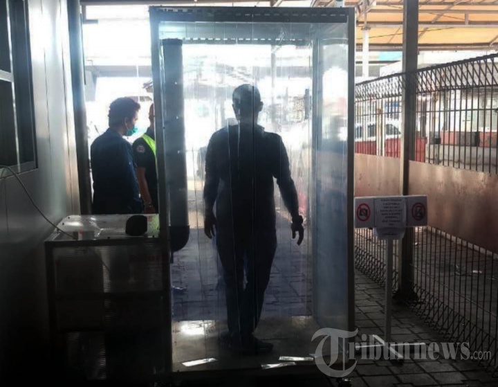 SP JICT Pasang Bilik Sterilisasi untuk Lindungi Pekerja