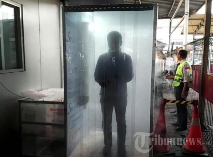 SP JICT Pasang Bilik Sterilisasi untuk Lindungi Pekerja