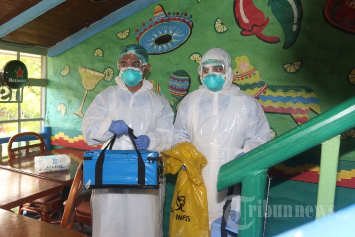 Sterilisasi Amigos Resto Terkait Penyebaran Virus Corona
