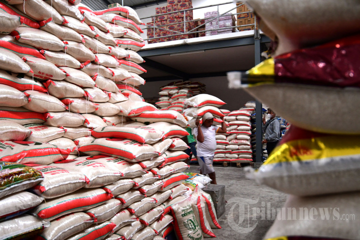 Stok Beras di Tingkat Grosir Kota Malang Aman