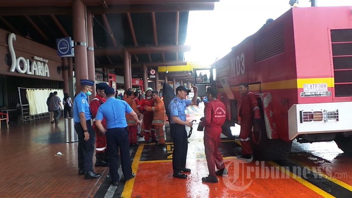 Suasana Bandara Soekarno-Hatta Pasca Kebakaran