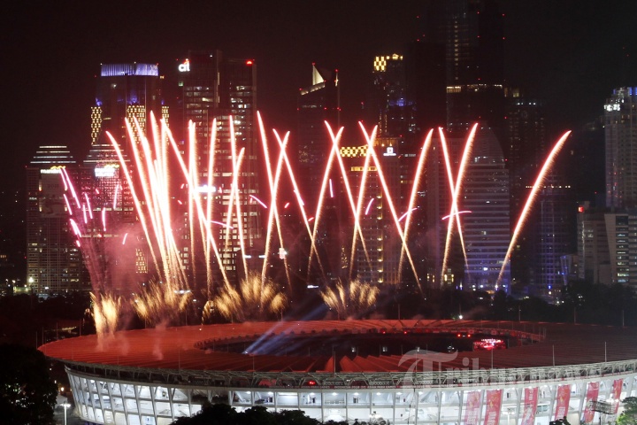 Kemeriahan Opening Ceremony Asian Para Games 2018