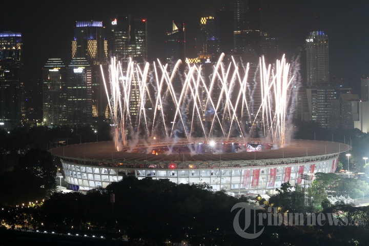 Suasana Opening Ceremony Asian Para Games 2018