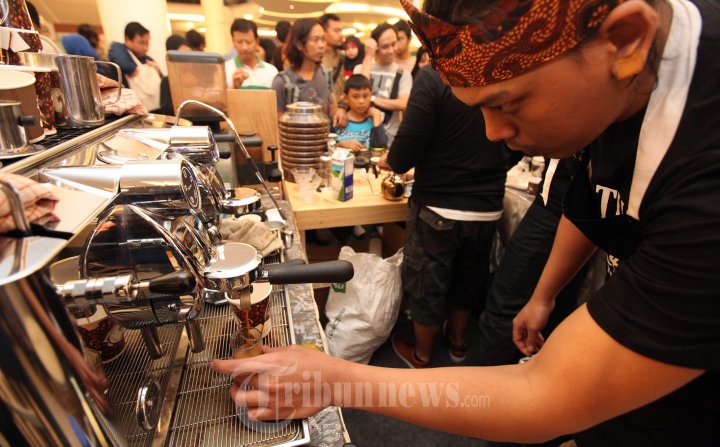Suasana Pameran West Java Coffee Festival 2016