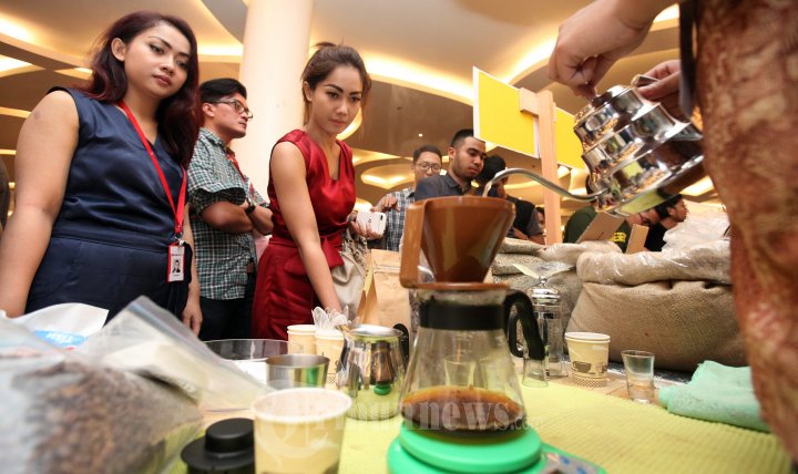 Suasana Pameran West Java Coffee Festival 2016