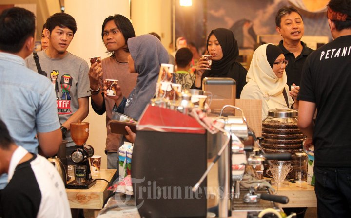 Suasana Pameran West Java Coffee Festival 2016