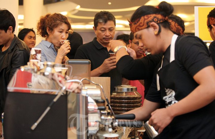 Suasana Pameran West Java Coffee Festival 2016