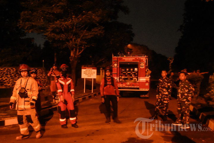 Suasana Pasca Ladakan Gudang Amunisi TNI