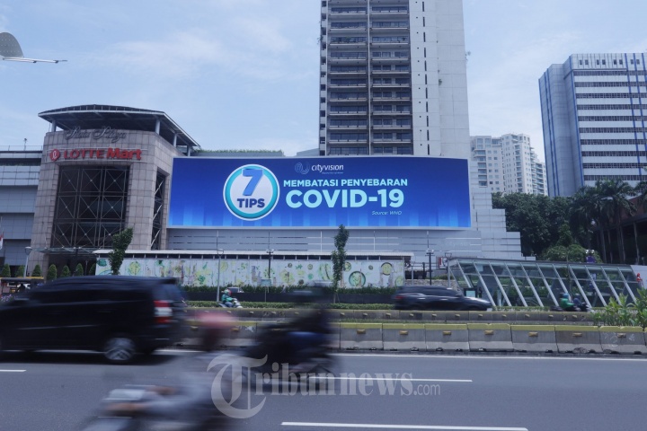 Suasana Penerapan Pembatasan Sosial Berskala Besar (PSBB) Di Jak